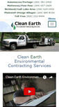 Mobile Screenshot of cleanearthenvironmental.com